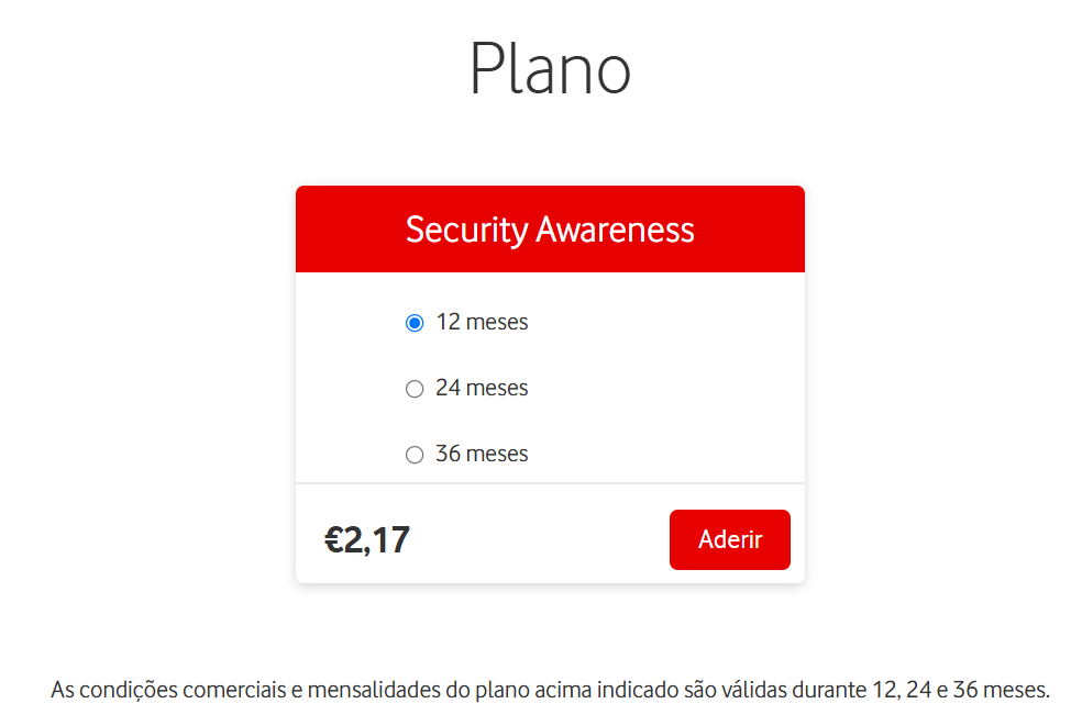 valores awareness Vodafone
